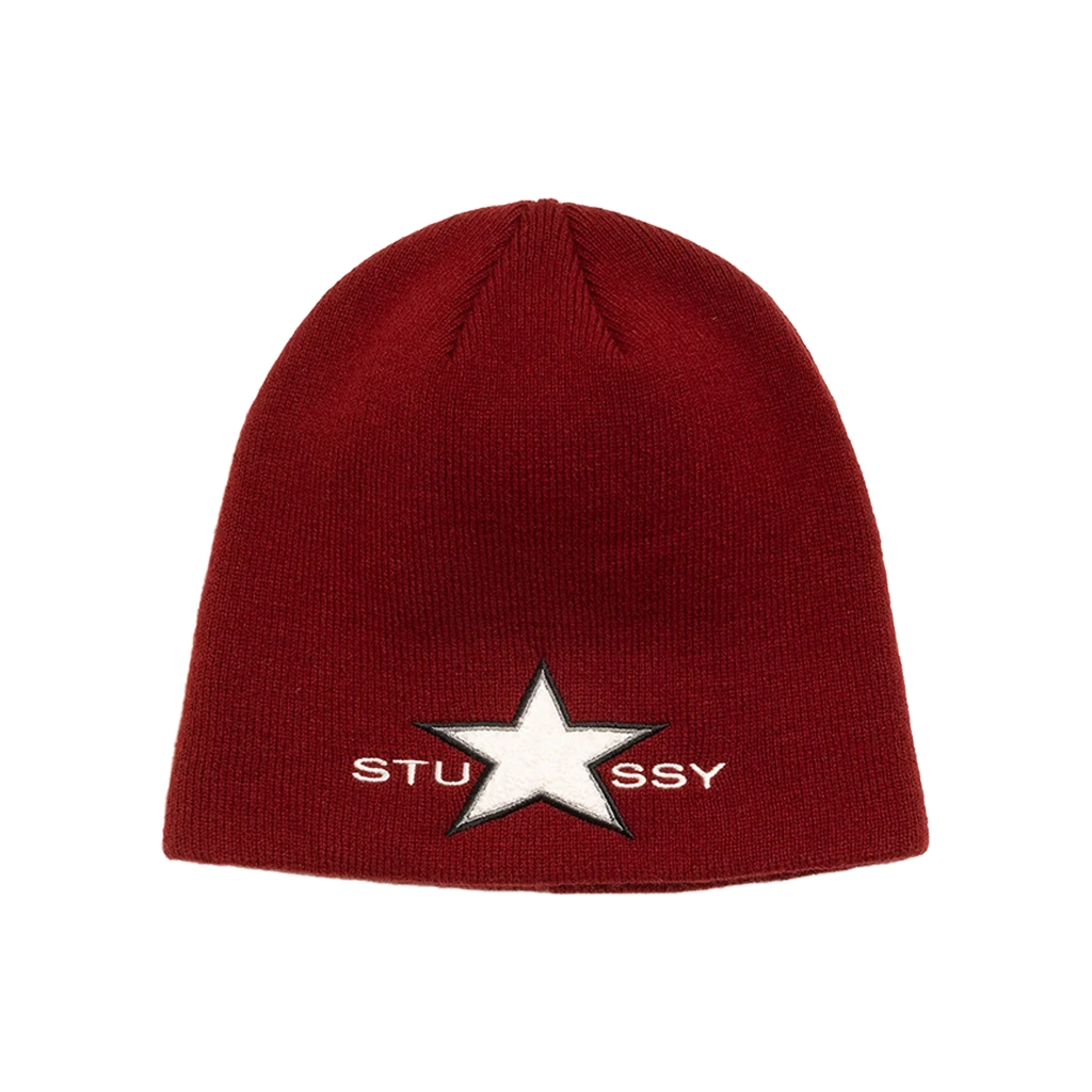 stussy SKULLCAP TEXTURED YARN