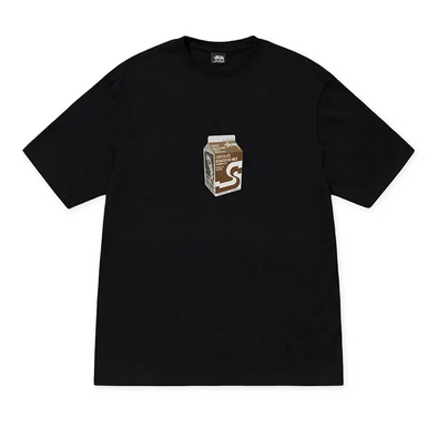 Stüssy Milk Tee Shirt - Black