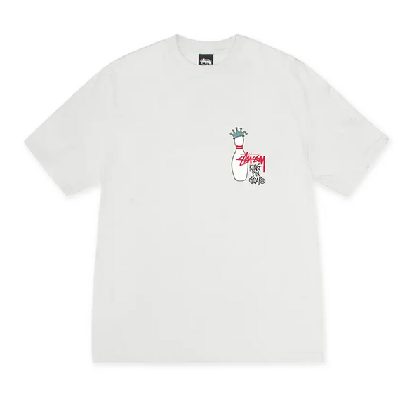 Stüssy Kingpin Pigment Dyed Tee Shirt - Natural