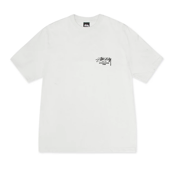 Stüssy Beat Sounds Pigment Dyed Tee Shirt - Natural