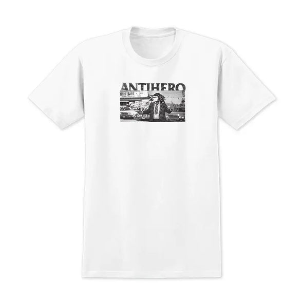 Anti Hero Skateboards Pure Stoke Tee Shirt - White