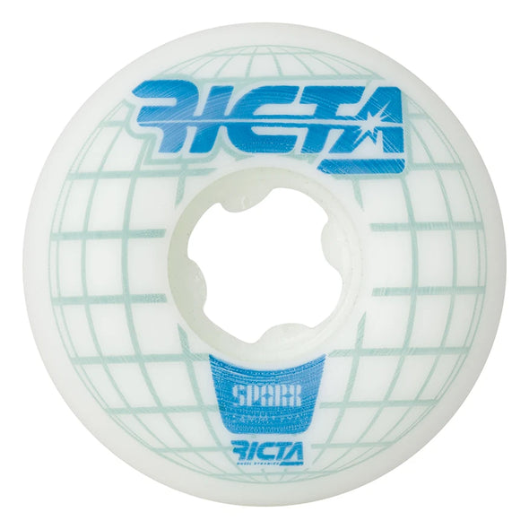 Ricta Mainframe Sparx White 99a Skateboard Wheels