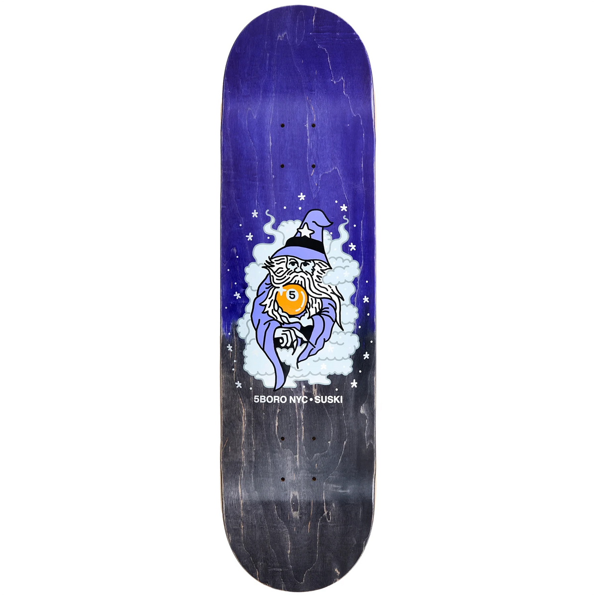 5Boro Skateboards Suski 5Ball Wizard Deck 8.5 | No-Comply
