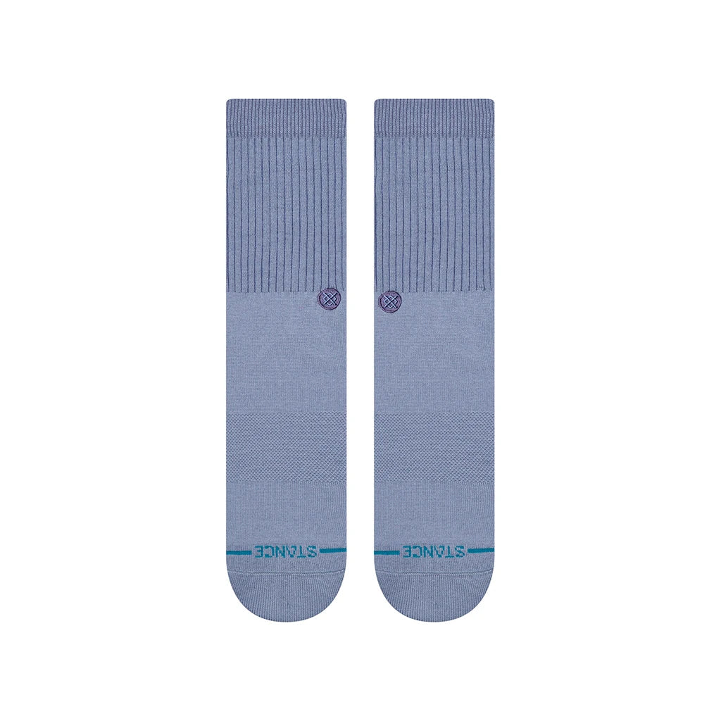 Stance Icon Pop Crew Socks - Stone Blue