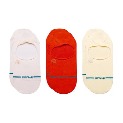 Stance Icon 3-Pack No Show Socks - Pinkfade