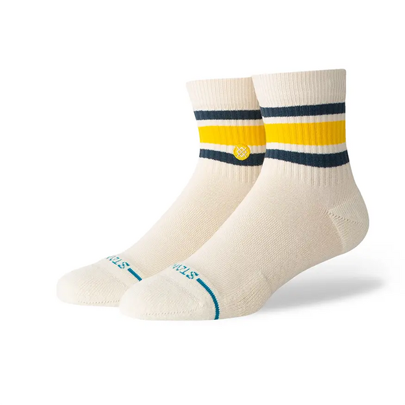 Stance Boyd Quarter Socks - Cream