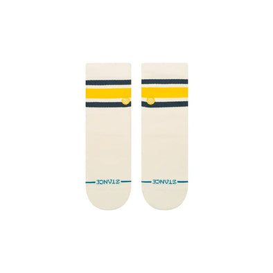 Stance Boyd Quarter Socks - Cream