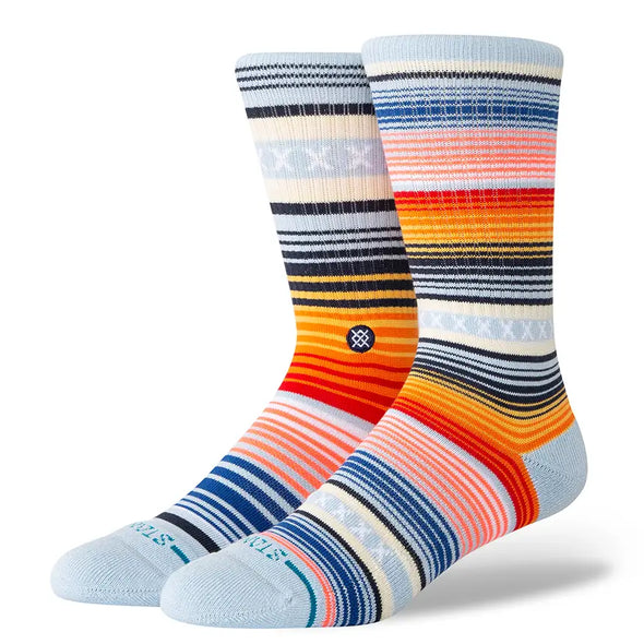 Stance Curren Crew Socks - Ice Blue