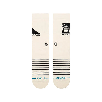 Stance Street Sign Crew Socks - Canvas