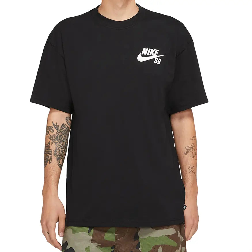 Fuerza motriz venganza cápsula Nike SB Logo Skate Tee Shirt - Black – No Comply Skateshop