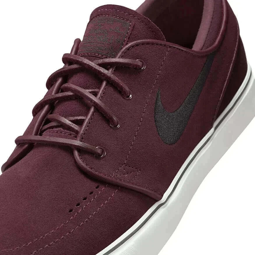 Nike janoski maroon sales
