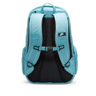 Nike RPM Backpack 2.0 in denim turquoise, designed for comfort and organization with padded straps and spacious compartments.