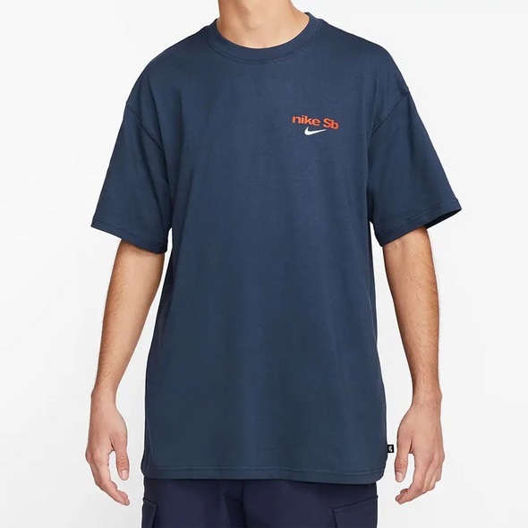 Camiseta Nike SB Repeat - Azul marino medianoche