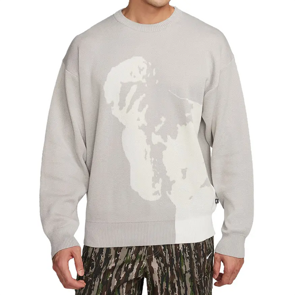 Nike SB Corporate Skate Knit Sweater- Grey