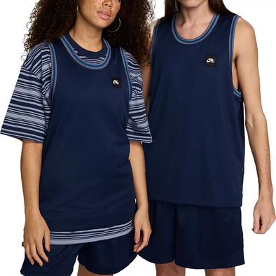 Nike SB Basketball Skate Reversible Jersey - Blue