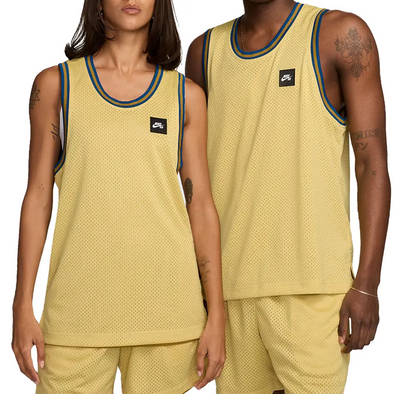 Nike SB Basketball Skate Reversible Jersey - Yellow