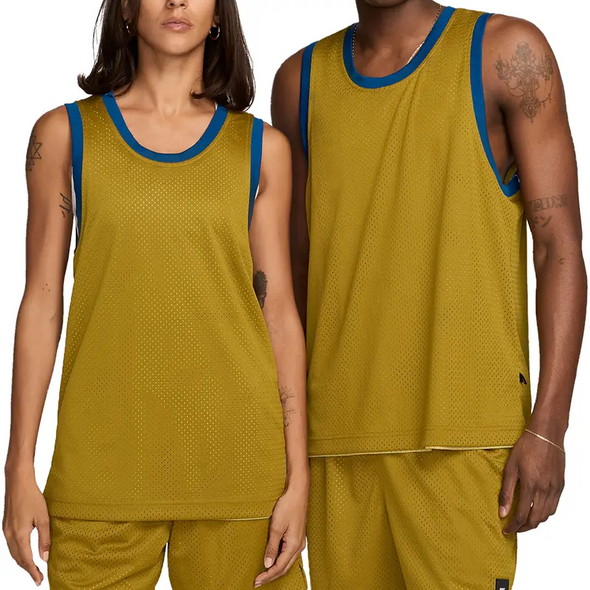 Nike SB Basketball Skate Reversible Jersey - Yellow