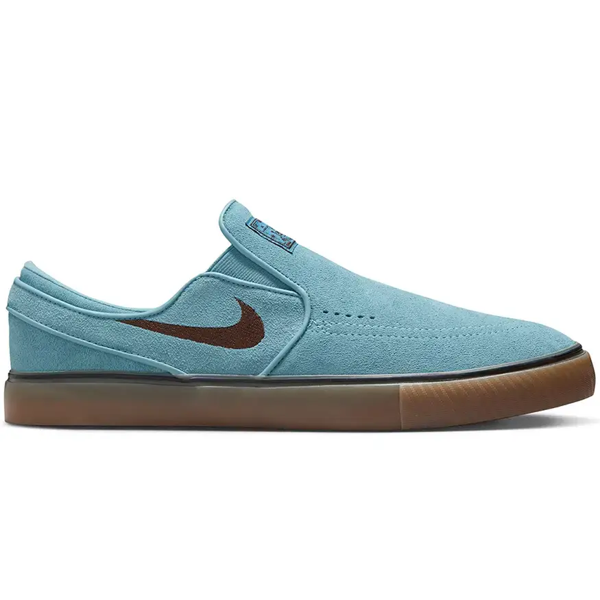 Nike SB Zoom Janoski Slip Denim Turquoise Cacao Shoes 9.5