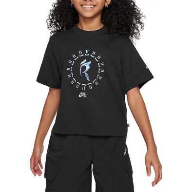 Nike SB x Rayssa Leal Girls Dri Fit Tee Shirt - Black