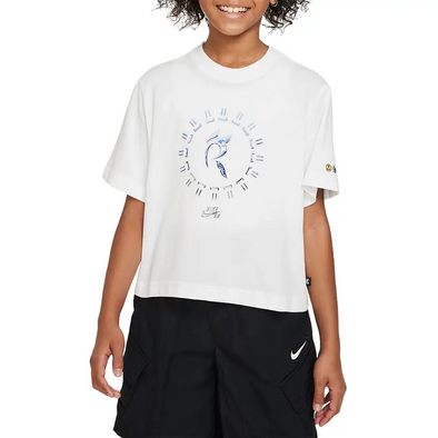 Nike SB x Rayssa Leal Girls Dri Fit Tee Shirt - White