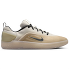 Desert Khaki Nike SB Nyjah 4 men's skateboarding sneaker on white background
