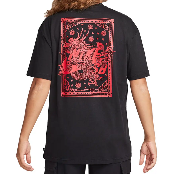 Nike SB Max 90 Dragon Tee Shirt - Black