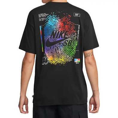 Nike SB Thumbprint Skate Tee Shirt - Black