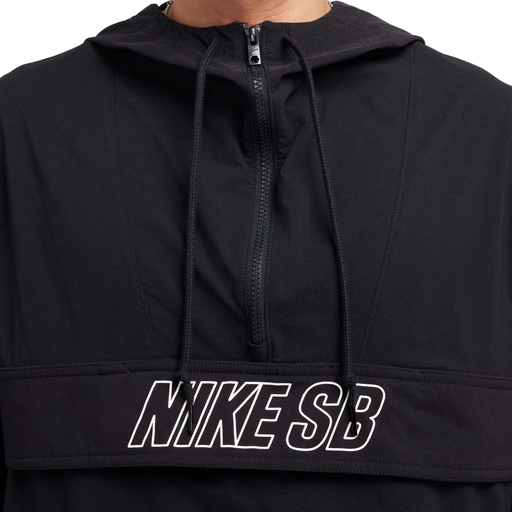 Nike SB Stencil Fleece Sudadera con capucha - Negro FQ2194-010