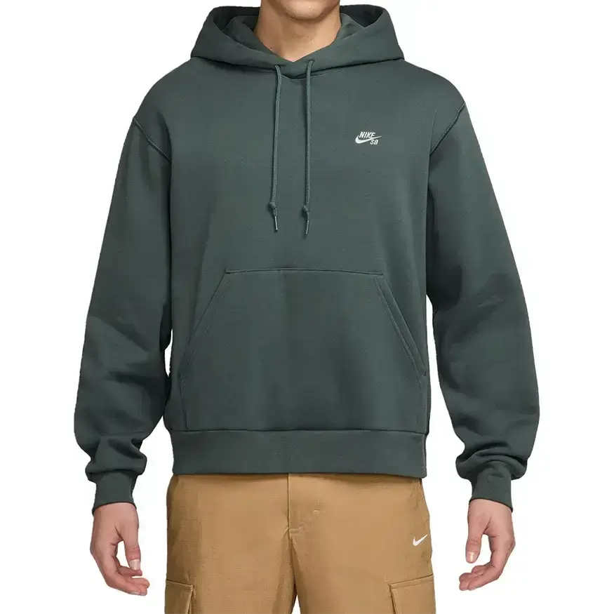 Nike SB Fleece Pullover Skate Hoodie - Green – No Comply Nike SB Fleece Pullover Skate Hoodie - Green – No Comply