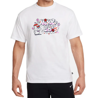 Nike SB Max90 Spray Can Skate Tee Shirt - White