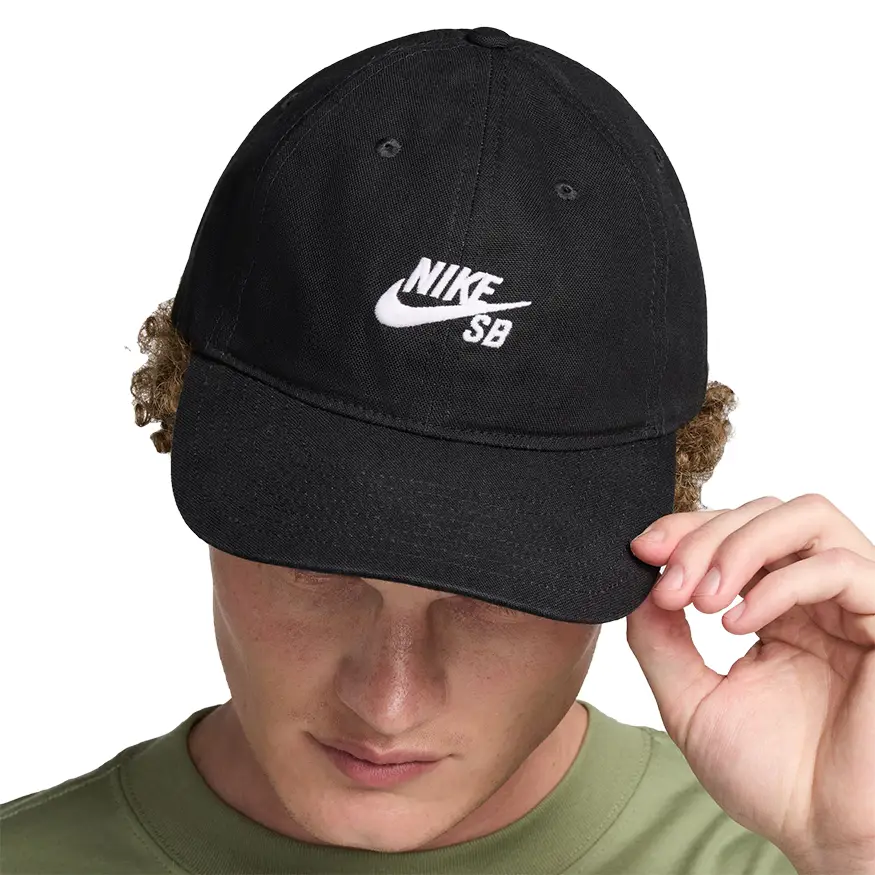 Nike SB Club Unstructured Skate Hat Black