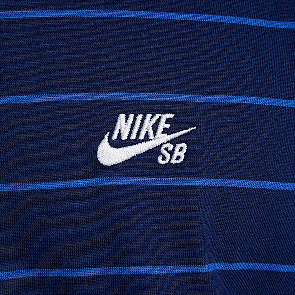 Nike SB Max90 Striped Skate Tee Shirt - Blue