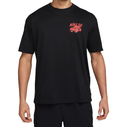 Nike SB Max90 Tow Company Skate Tee Shirt - Black