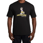Black Nike SB Max 90 Dunk Dog Skate T-Shirt featuring humorous graphics and a relaxed fit, ideal for casual wear.