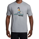 Wolf Grey Nike SB Max 90 Dunk Dog Skate T-Shirt featuring a relaxed fit and graphic design.