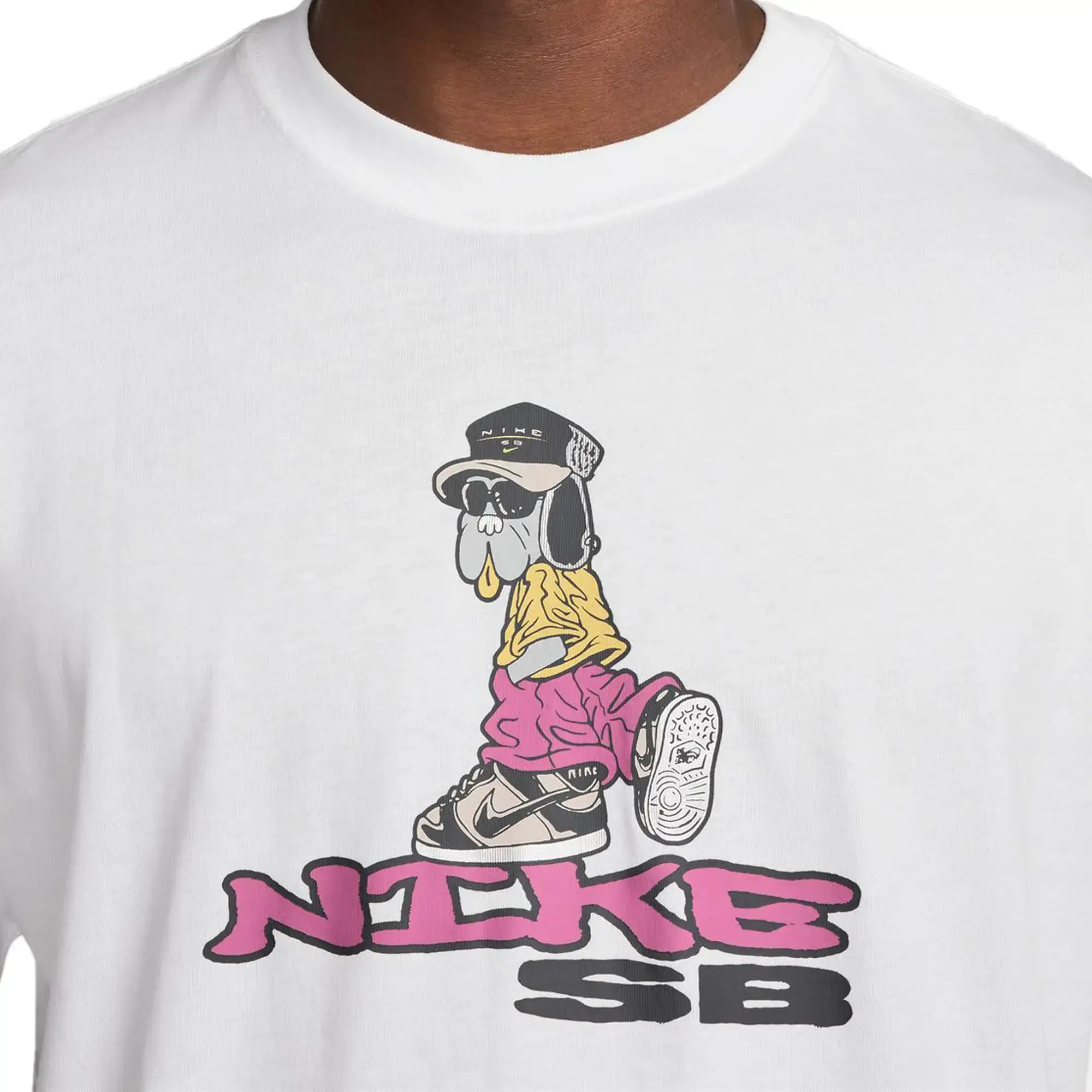 Nike SB Max 90 Dunk Dog Skate T-Shirt - White – No Comply Nike SB Max 90 Dunk Dog Skate T-Shirt - White – No Comply