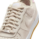 Top of LT Orewood brown Nike SB Air Force 1 men's skateboard sneaker on a white background