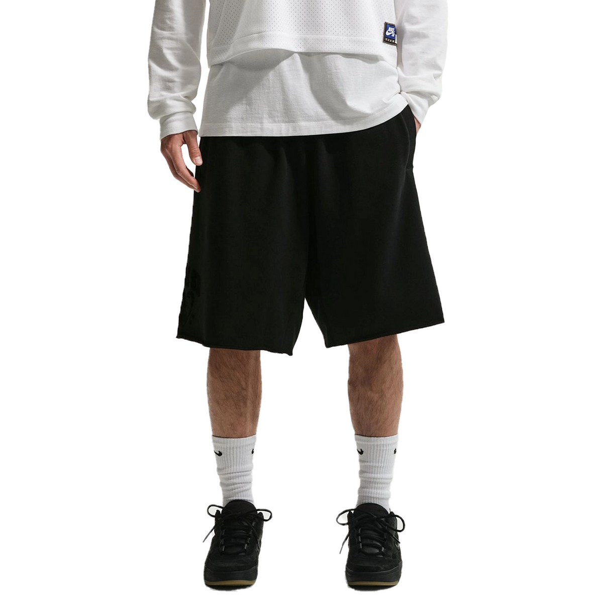 Nike SB Graphic Fleece Shorts - Black | No-Comply Skateshop