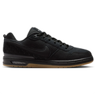 Black and gum Nike SB Paul Rodriguez pro model men's skateboarding sneaker on a white background