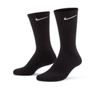 Two black socks with a logo on a white background