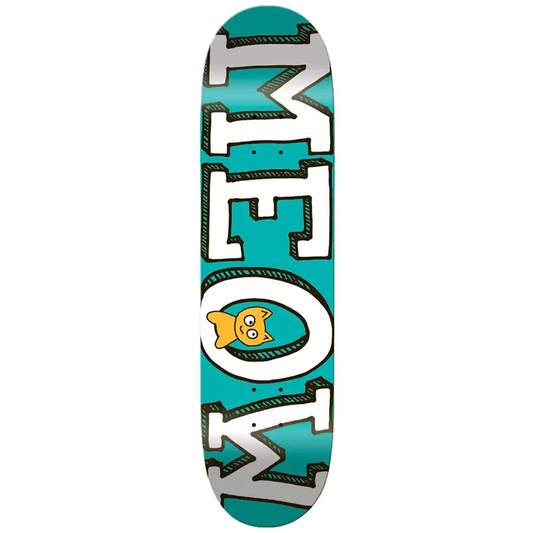 Tabla de logotipos de Meow Skateboards 8.0