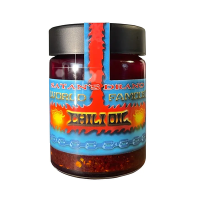 Satan's Drano World Famous Chili Oil - Medium Hot