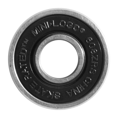 Bones Mini Logo Skateboard Bearings - 8 Pack