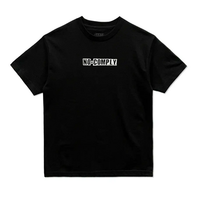 Baker Skateboards x No-Comply Brand Logo Tee Shirt - Black