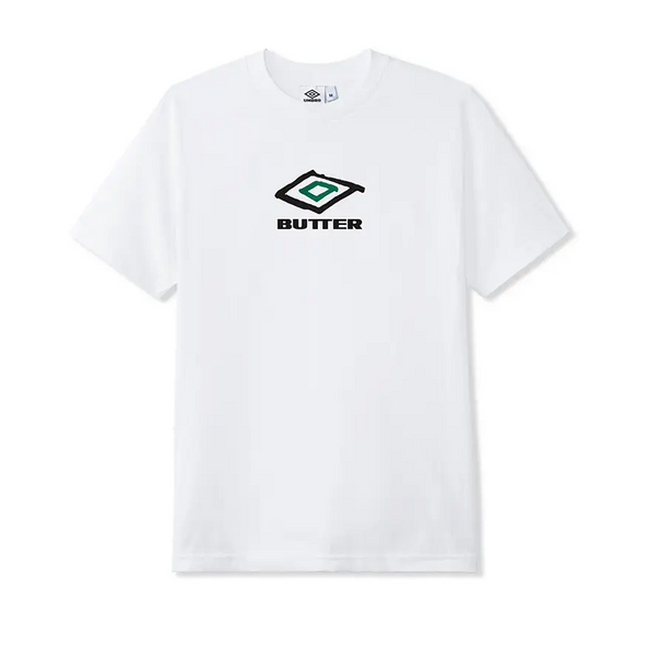 Butter Goods x Umbro Ball Tee Shirt - White