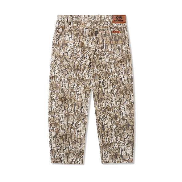 Butter Goods Bark Camo Denim Pants - Tan