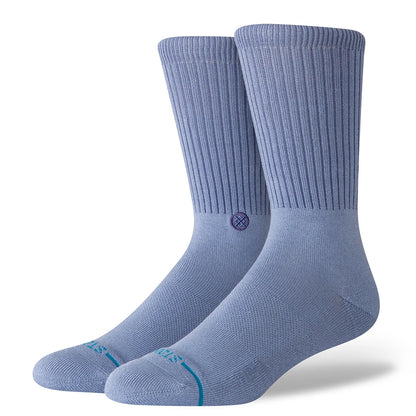 Stance Icon Pop Crew Socks - Stone Blue