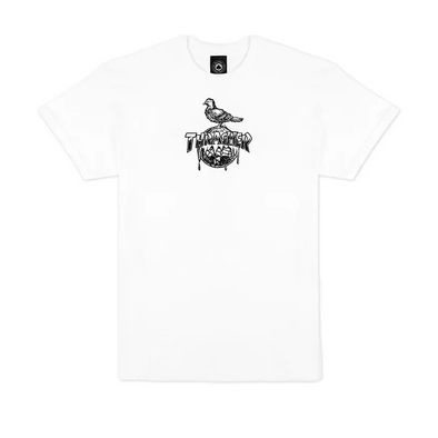 Thrasher Magazine x Anti Hero Cover The Earth Tee Shirt - White