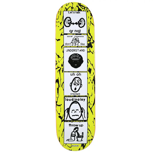 Quasi Skateboards GC Puker Deck 8.25