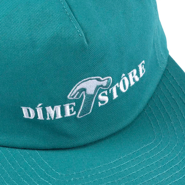 Dime MTL Store Full Fit Hat - Turquoise